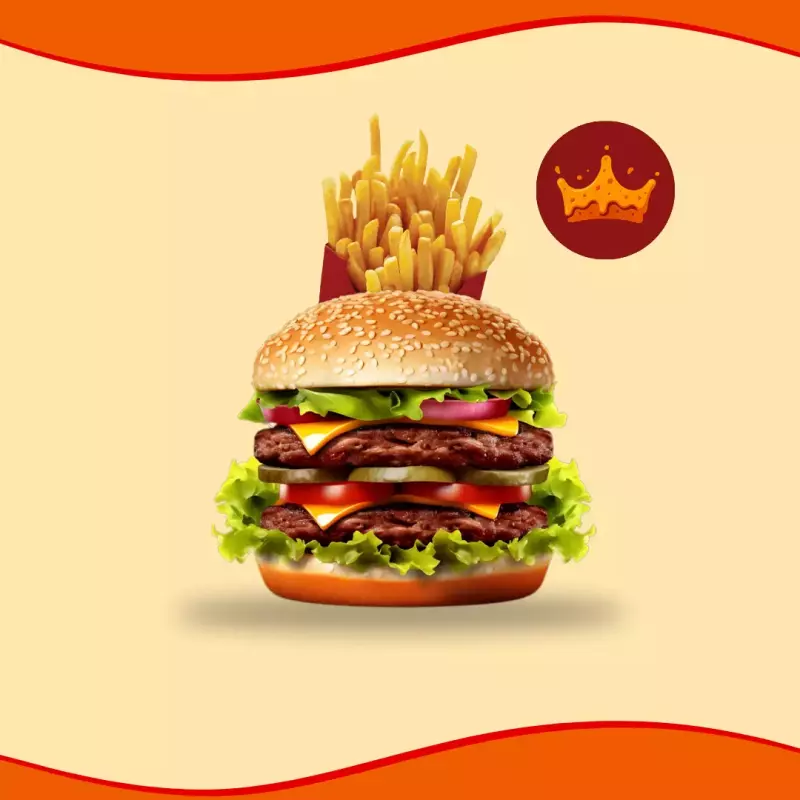 X Burguer Duplo + Batata Simples