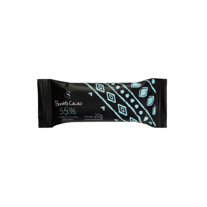 Tablete bendito cacao 55% 20g