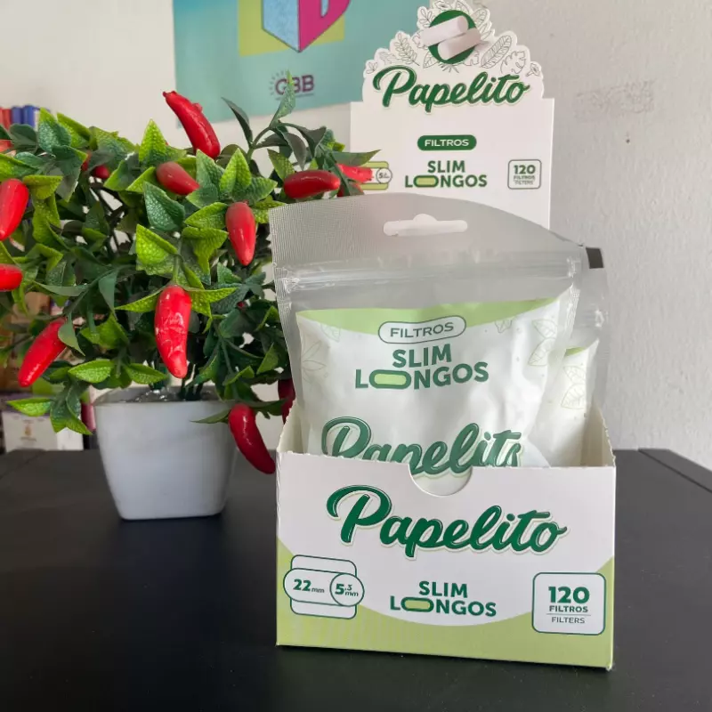 Filtro Papelito Slim Longo 5,3x20mm