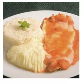 6030 - Frango à Parmegiana c/ Pure