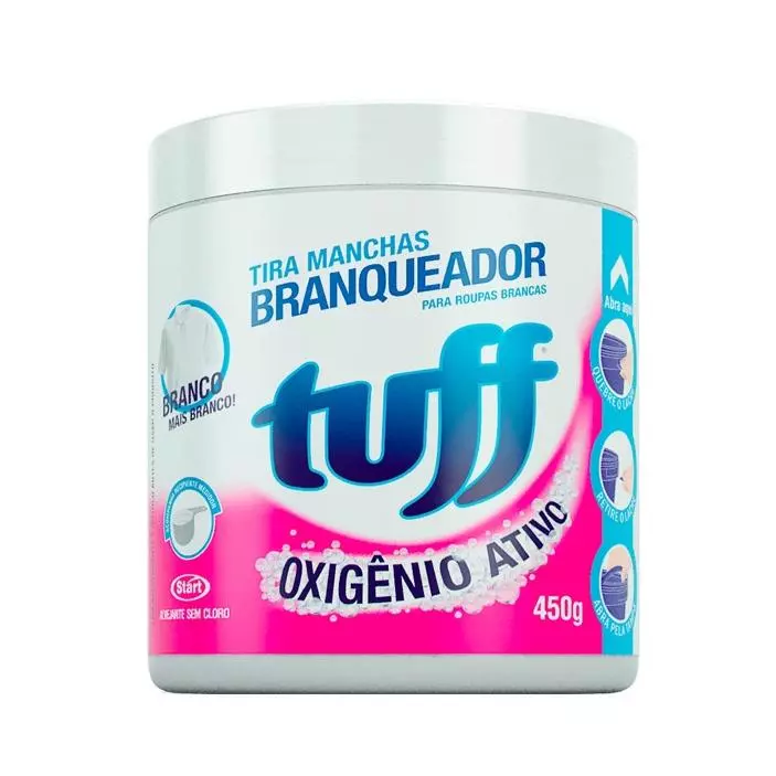 BRANQUEADOR PARA ROUPAS BRANCAS 450G(cópia)