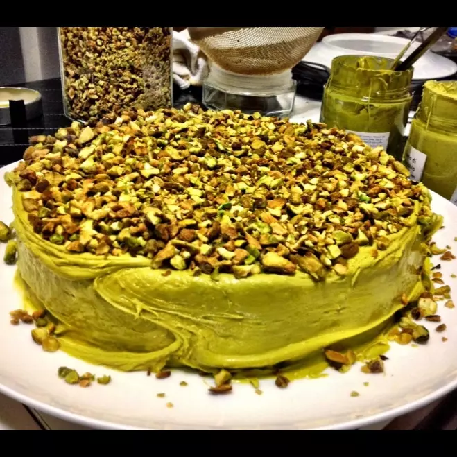 Torta de pistache