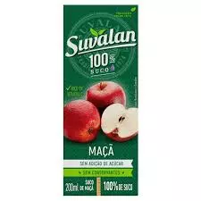 SUCO NECTAR SUVALAN MAÇA 100% 200ML