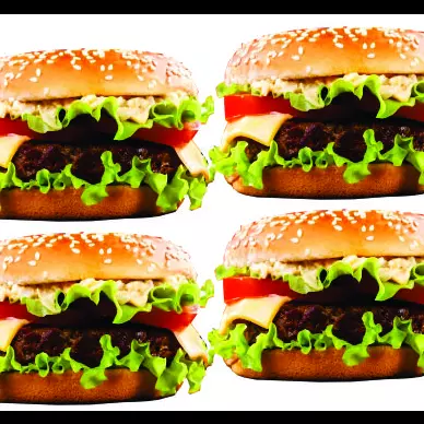 Combo 5 (4 x saladas sem pet)