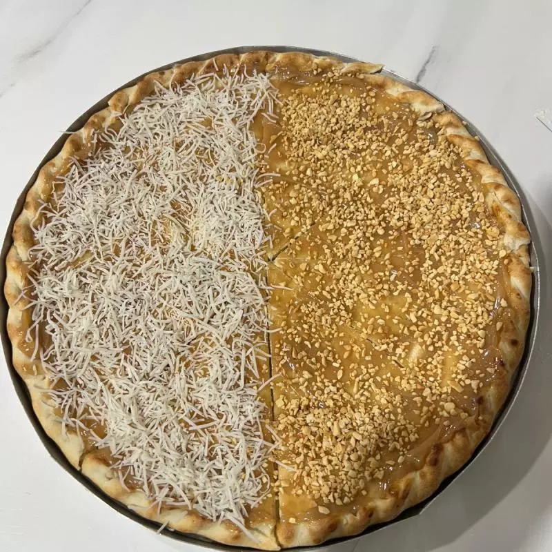 PIZZA DE DOCE DE LEITE