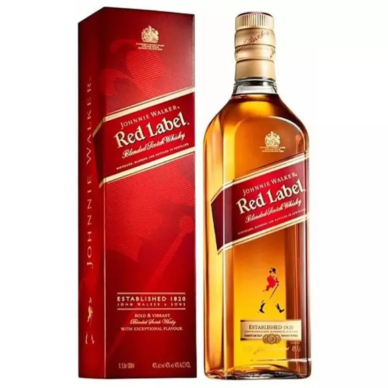 whisky RED LABEL 1lt