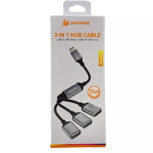 HUB TIPO-C / 3 USB PEINING PEI-CT26