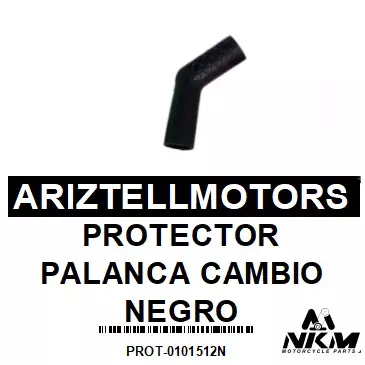 PROTECTOR PALANCA CAMBIO NEGRO