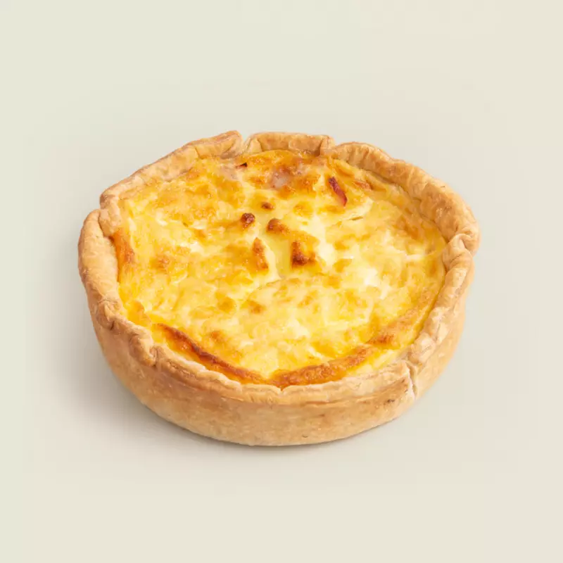 Quiche de Jamón y Queso