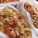 cachorro quente Carne moida