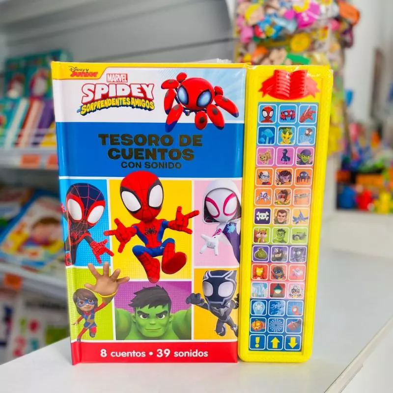 TESORO DE CUENTOS CON SONIDO SPIDERM