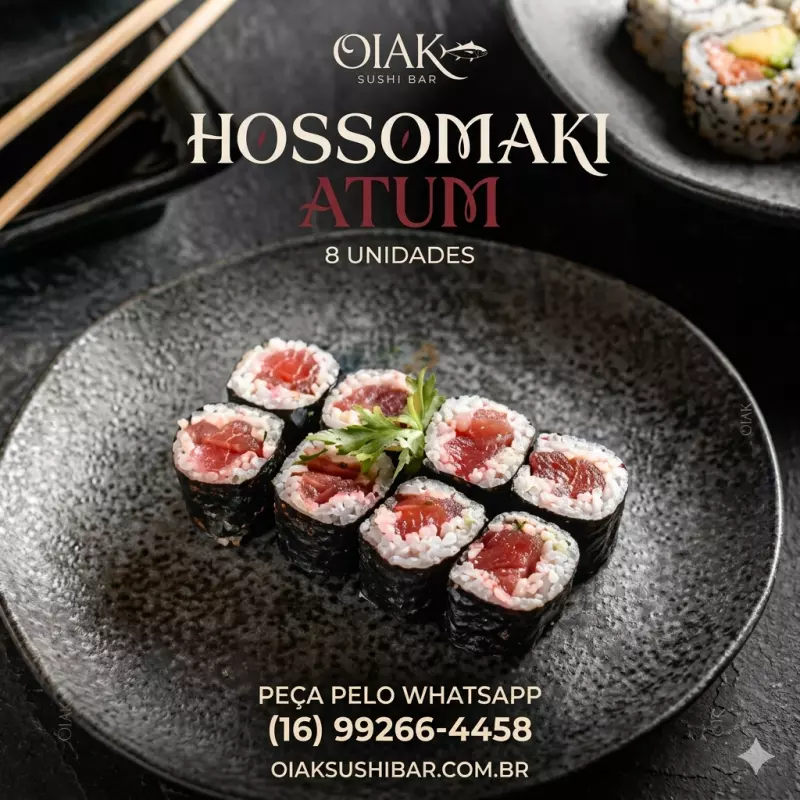 Hossomaki Atum TUNA 8 Unidades