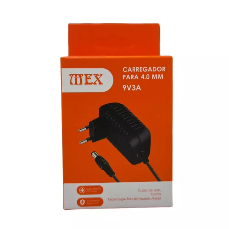 FONTE P4 MEX 9V 3A 4.0mm