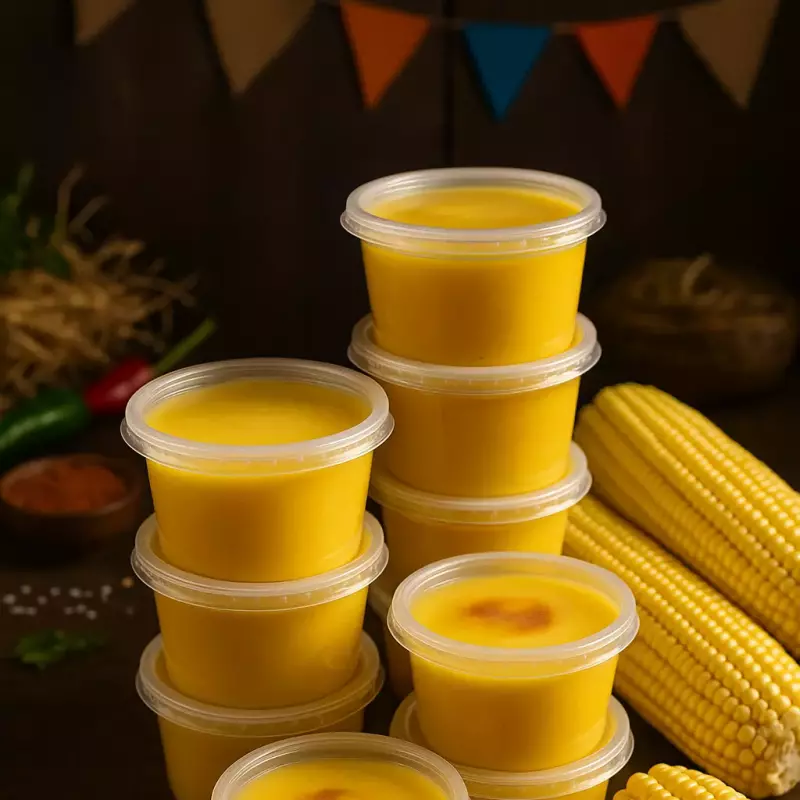 Curau doce de Milho Verde