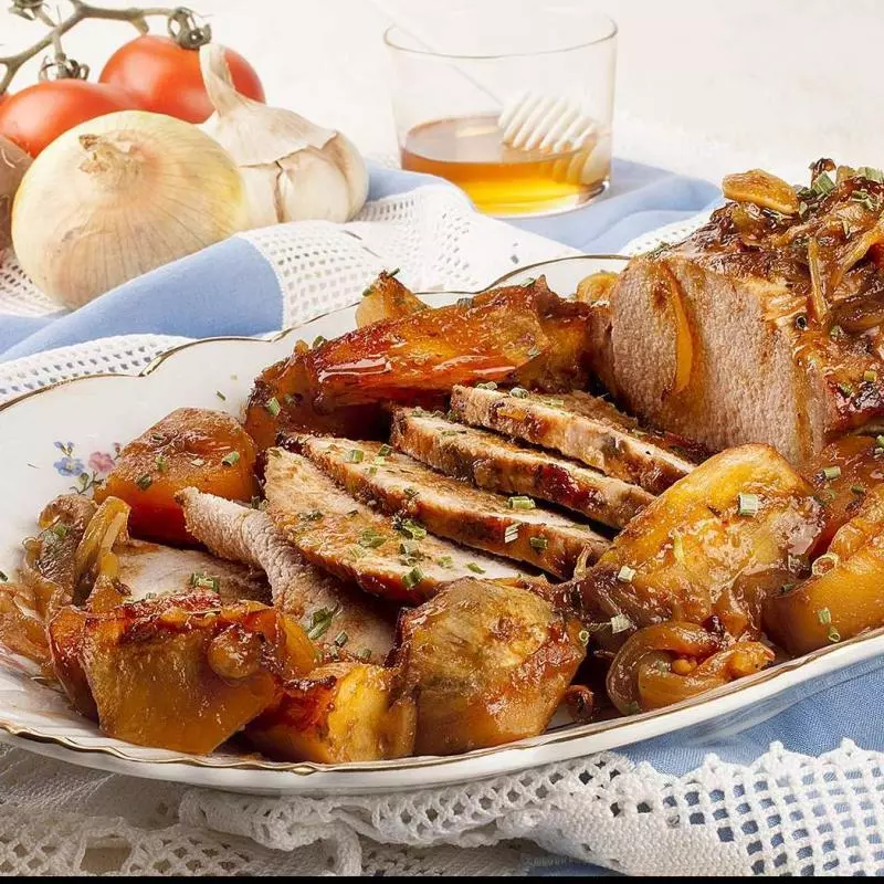 Copa Lombo Assada com Batata