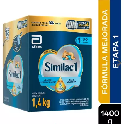 SIMILAC 1 5HMOS CAJA 1.4KG