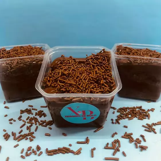 Bolo de Pote Brigadeiro