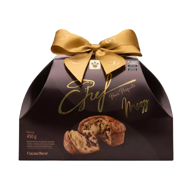 Bolo Páscoa do Chef Mezzo Leite 450g
