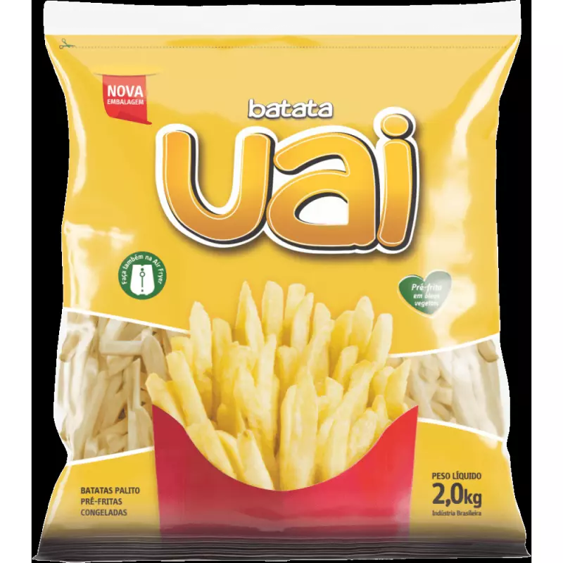 Batata Pre Frita UAI 2kg