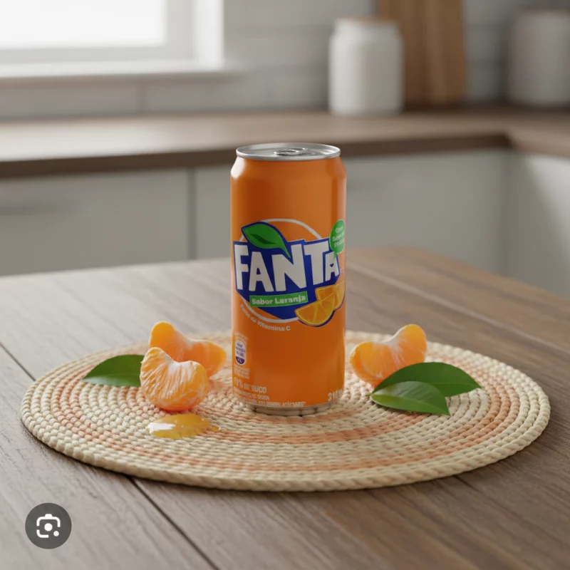 Fanta laranja  lata 310 ml
