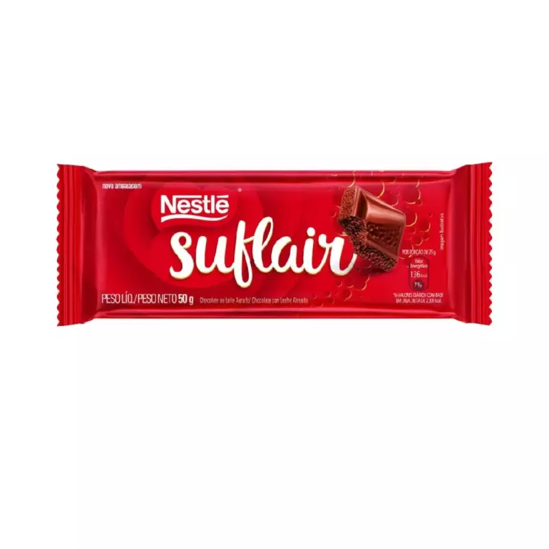Barra de chocolate Suflair 50g