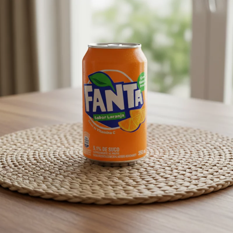 Fanta laranja lata 350ml