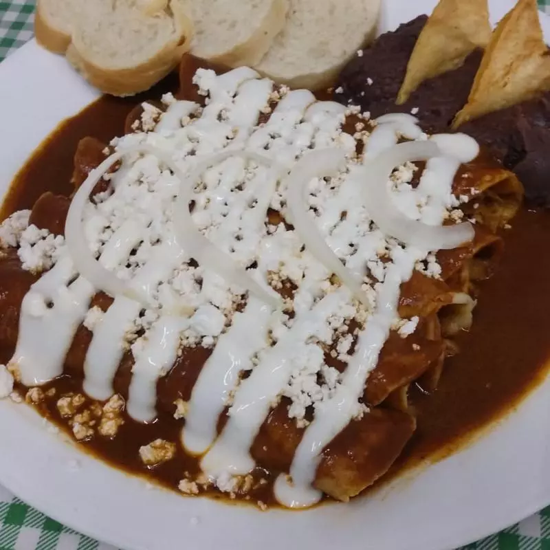 Enchiladas de Mole