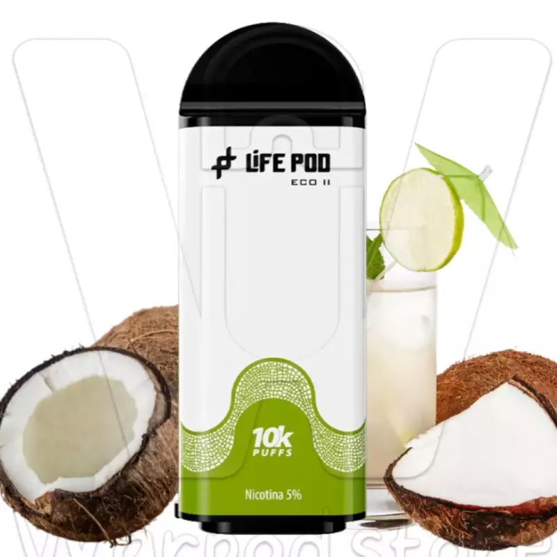 Refil Life Pod 10k Coconut Water Ice