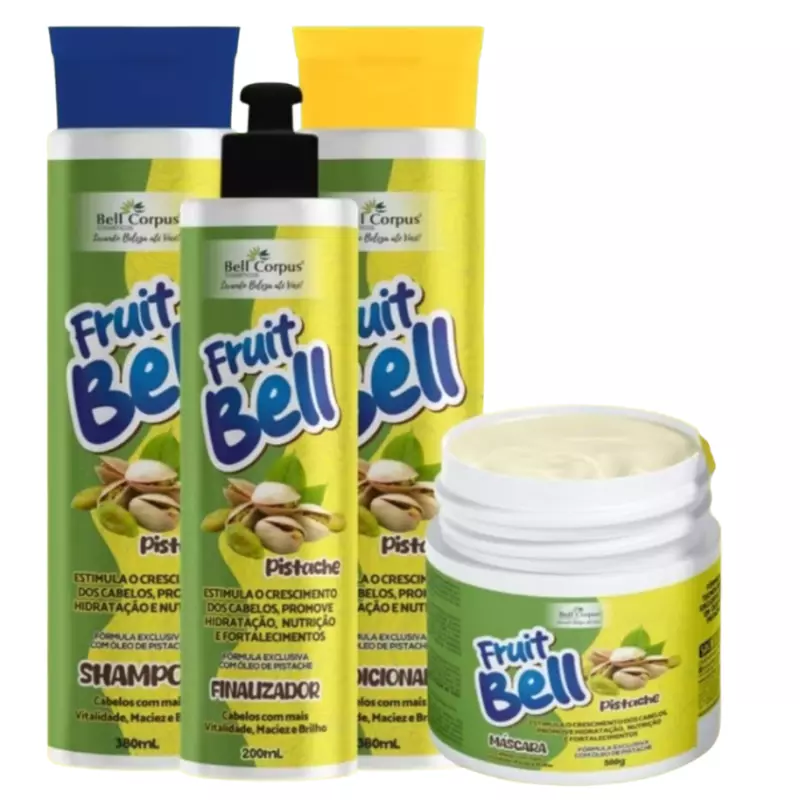Kit Capilar Fuit Bell Pistache 4x1