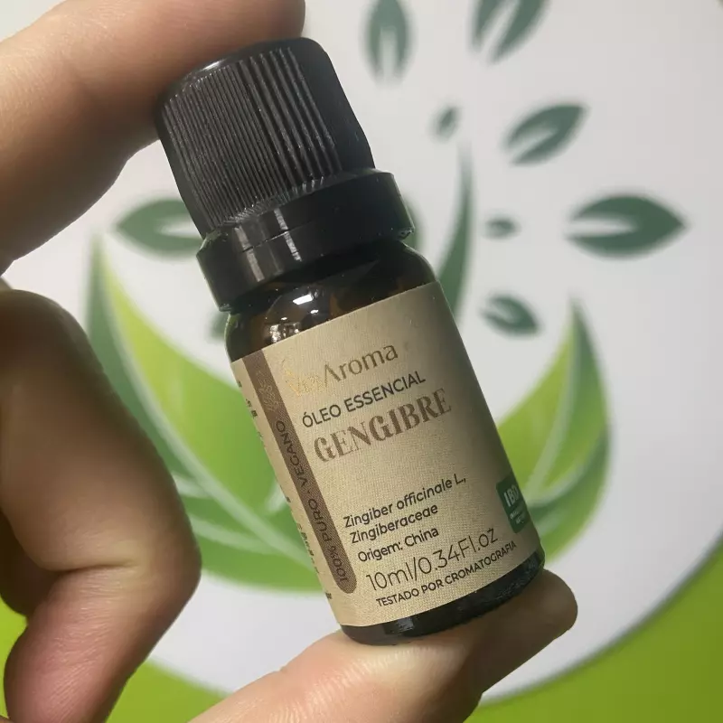 Óleo essencial gengibre