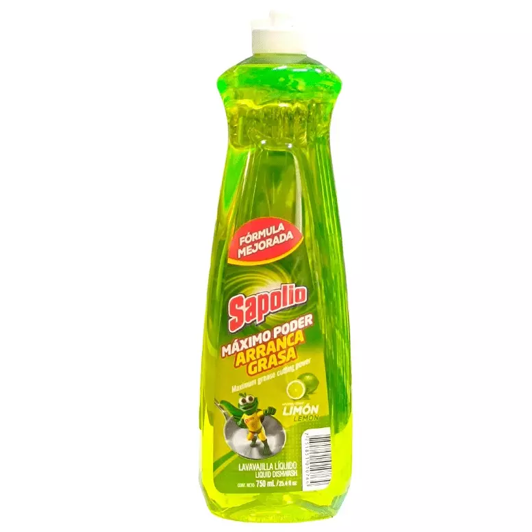 LAVAVAJILLA LIQUIDA SAPOLIO 750ML