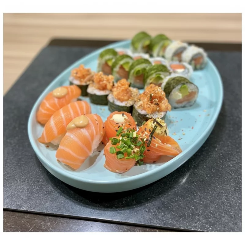 TABLA COMBINADA DE SALMON (36 PZAS)