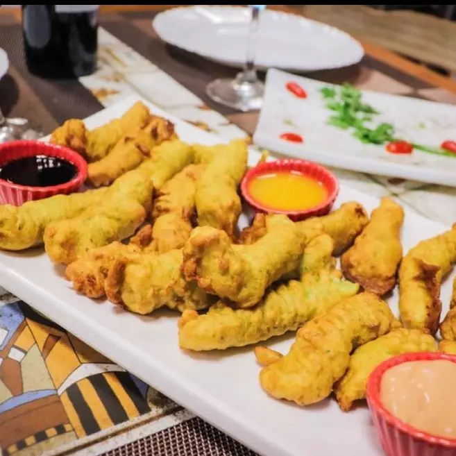 Filé de peixe empanado