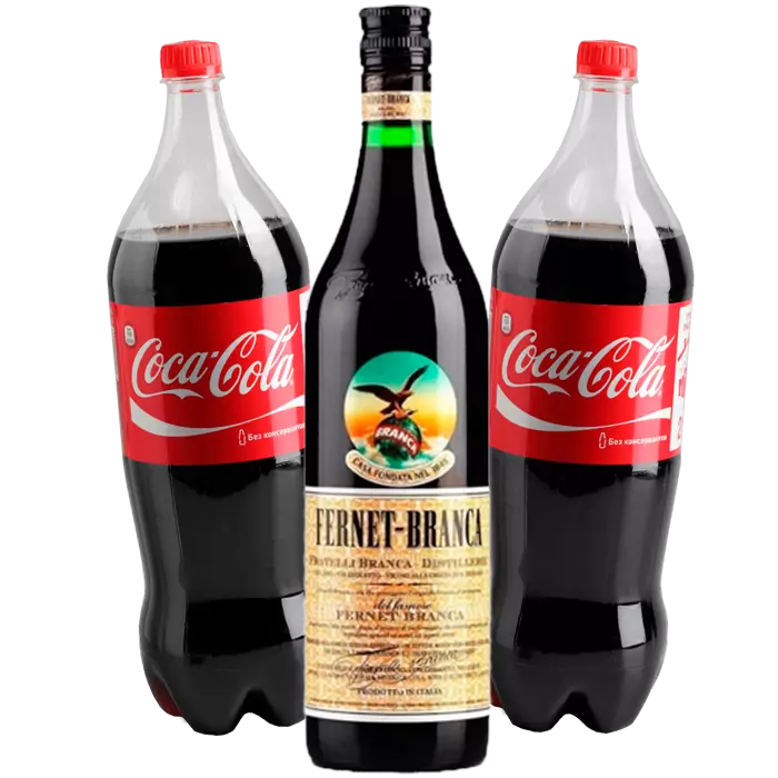 FERNET 750ML + 2 COCA 2,25L