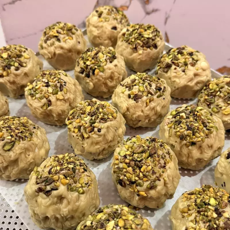 Cookie de Pistache/Chocolate Branco