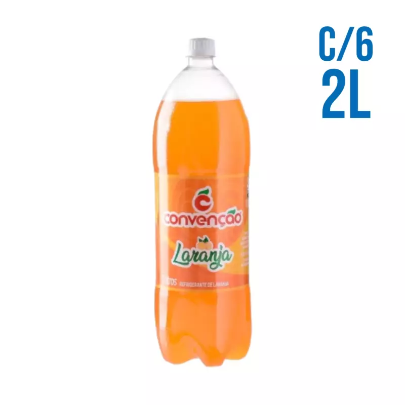 Convenção Laranja 2L C/6 🍊