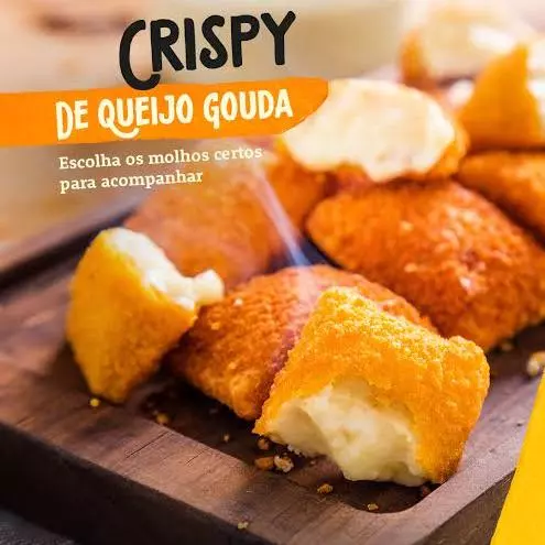 Crispy  queijo gouda