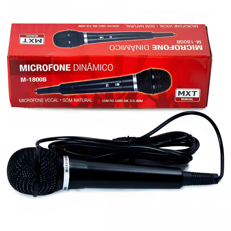 MICROFONE MXT M-1800 B