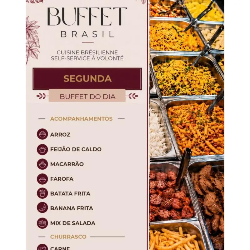 MENU - SEGUNDA-FEIRA