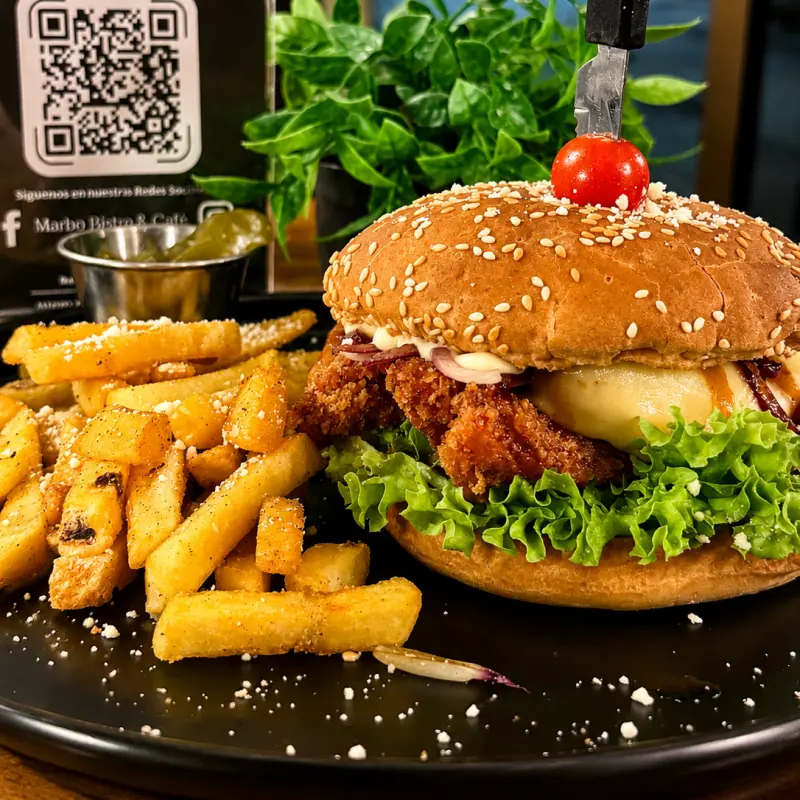 Hamburguesa Crispy