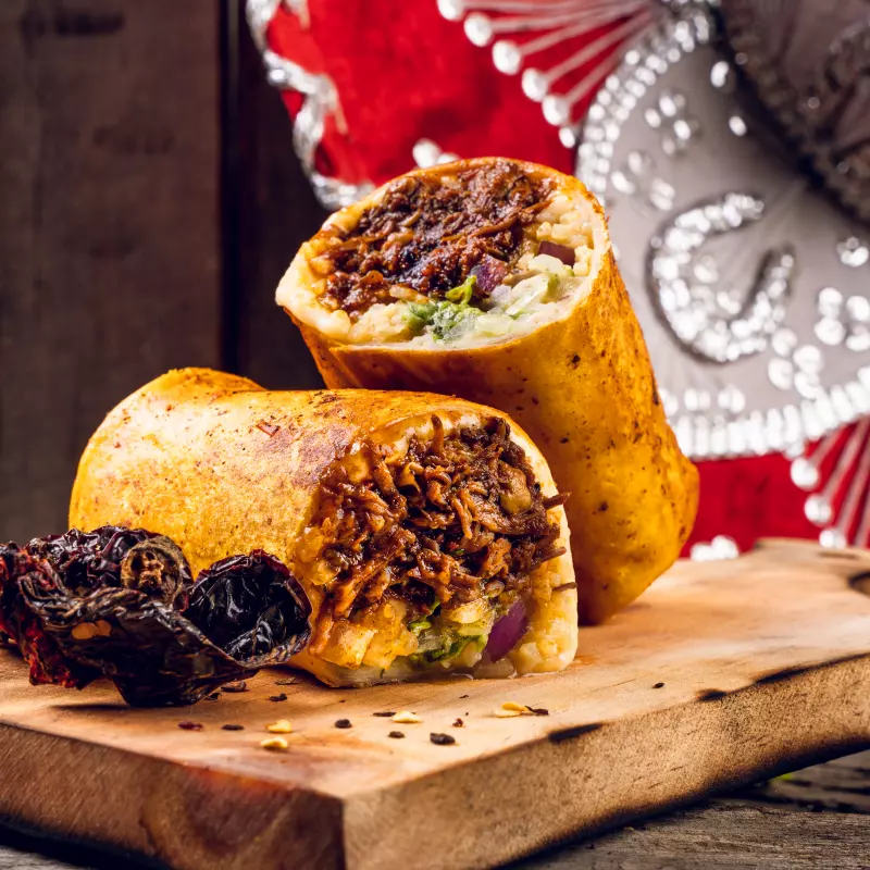 Burrito de Birria de Res