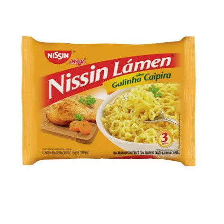 Miojo Nissin Galinha caipira