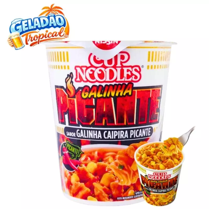 Cup Noodles Galinha Picante 🌶️🍜
