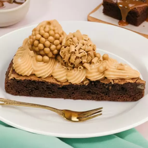 Pizza Brownie Caramelo Belga
