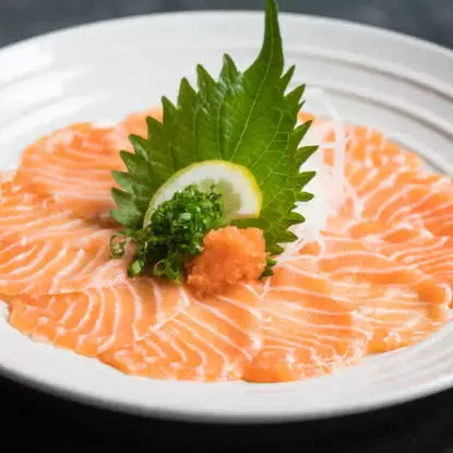 Mini Carpaccio de Salmão 1