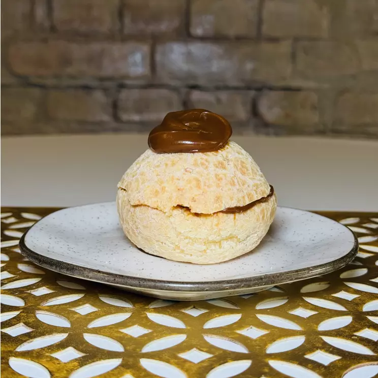 PÃO DE QUEIJO DOCE DE LEITE