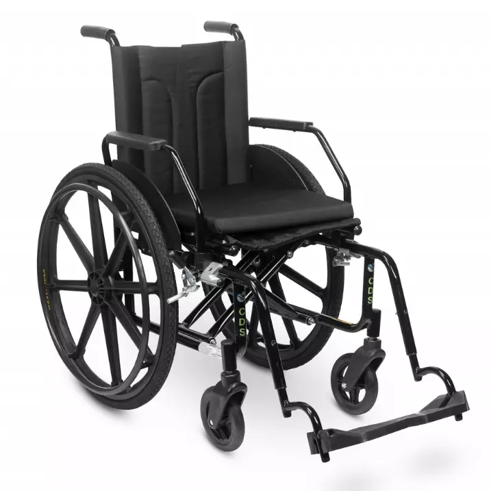 Cadeira de Rodas Aço Carbono CDS