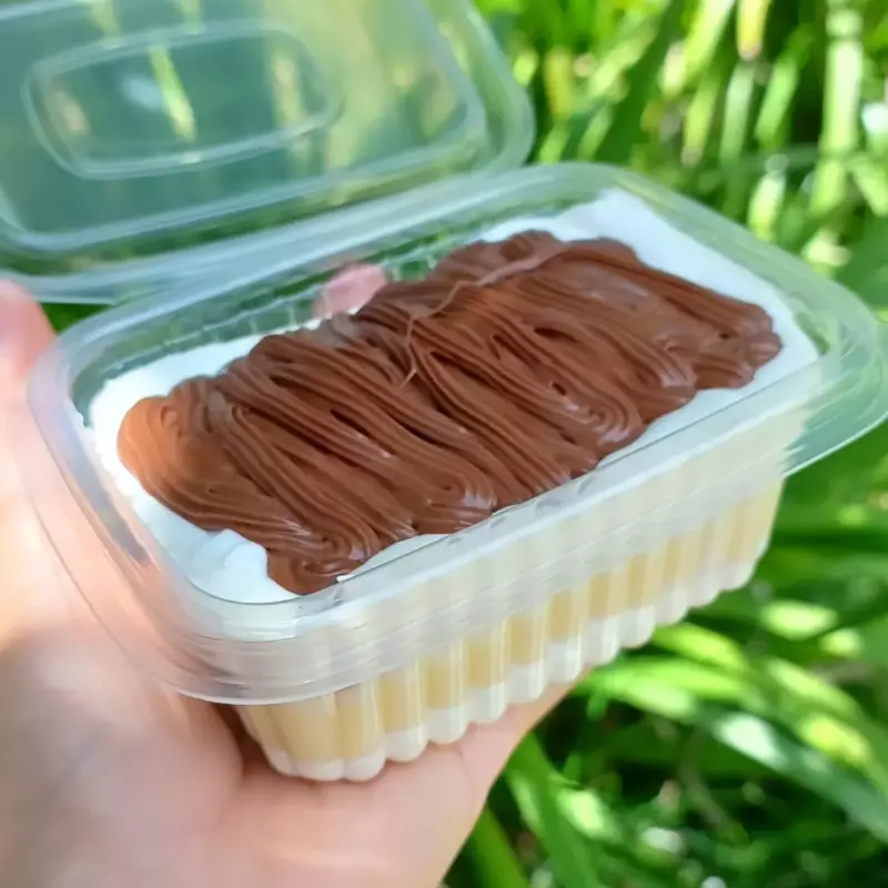 PAVÊ NINHO DUPLO COM NUTELLA