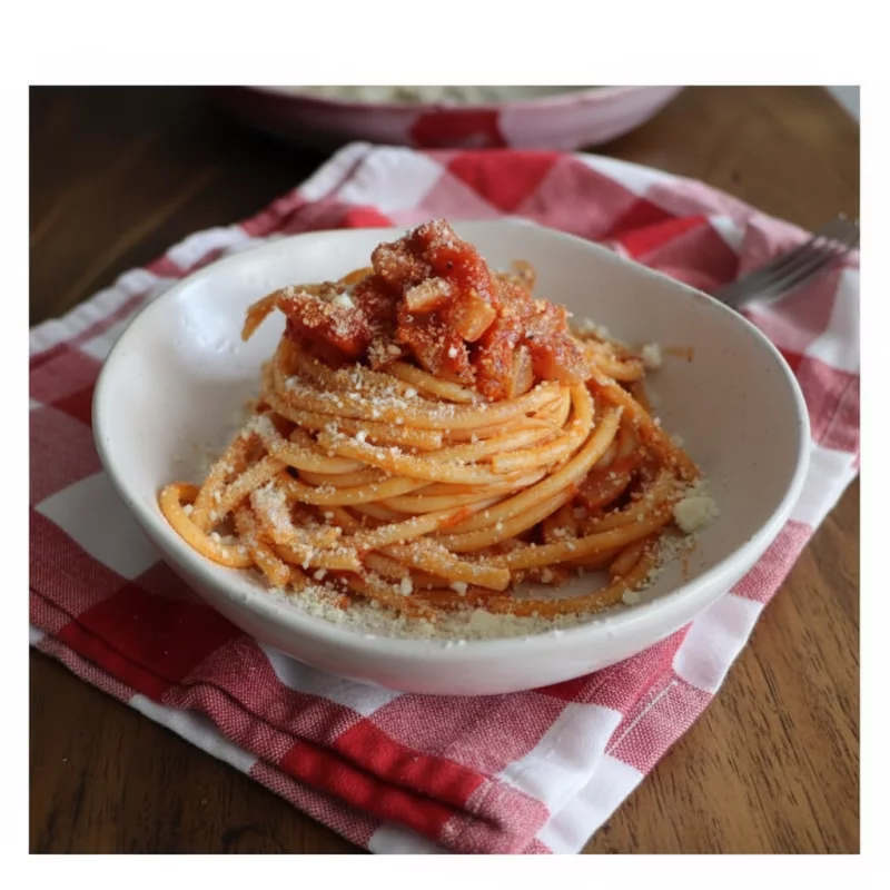 Pasta Amatricciana Del Dia