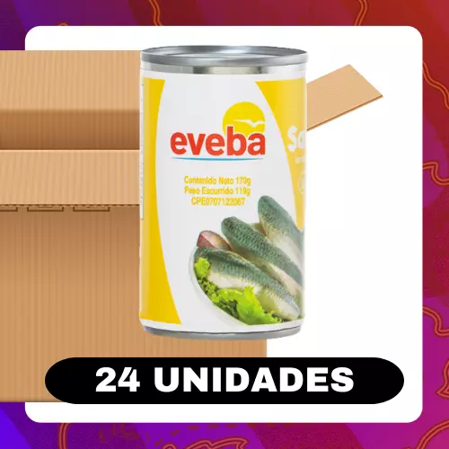 Bulto Eveba Sardina Aceite 170g
